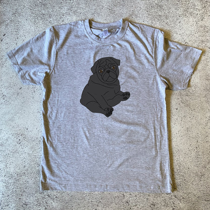 Chubby Pug Unisex T-Shirt