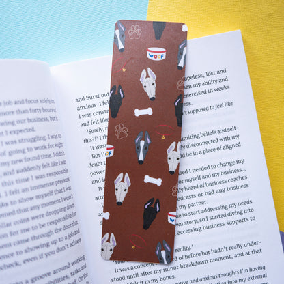 Greyhound Bookmark