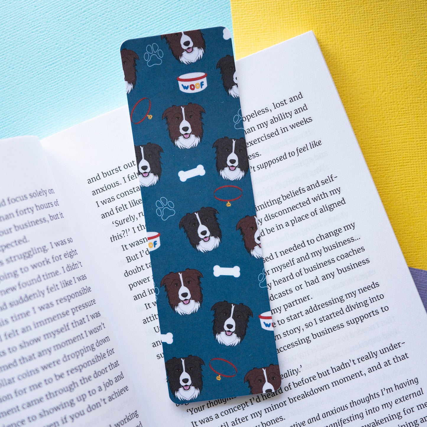 Border Collie Bookmark