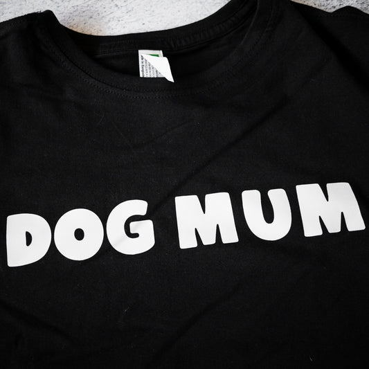 Dog Mum Women's T-Shirt - White