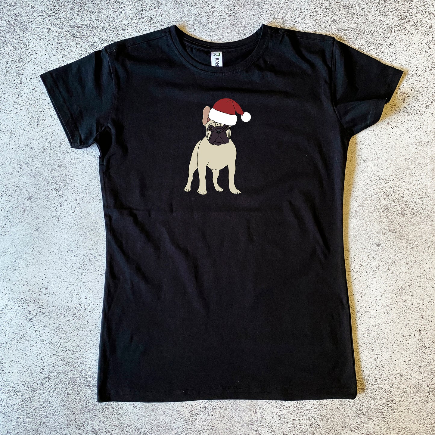 Fawn French Bulldog Christmas Women's T-Shirt