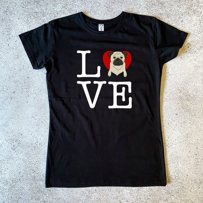 Love Pug Women's T-Shirt
