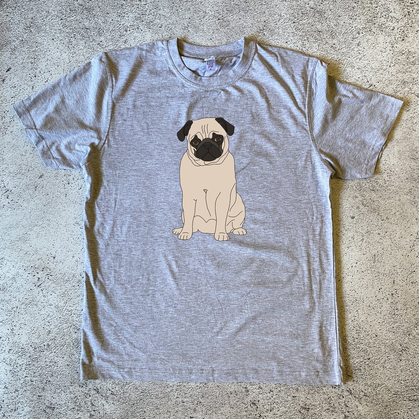 Fawn Pug Unisex T-Shirt