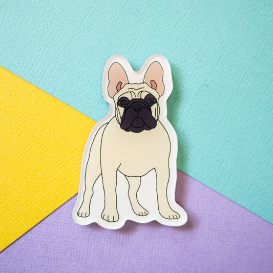 French Bulldog Acrylic Fridge Magnet - Fawn