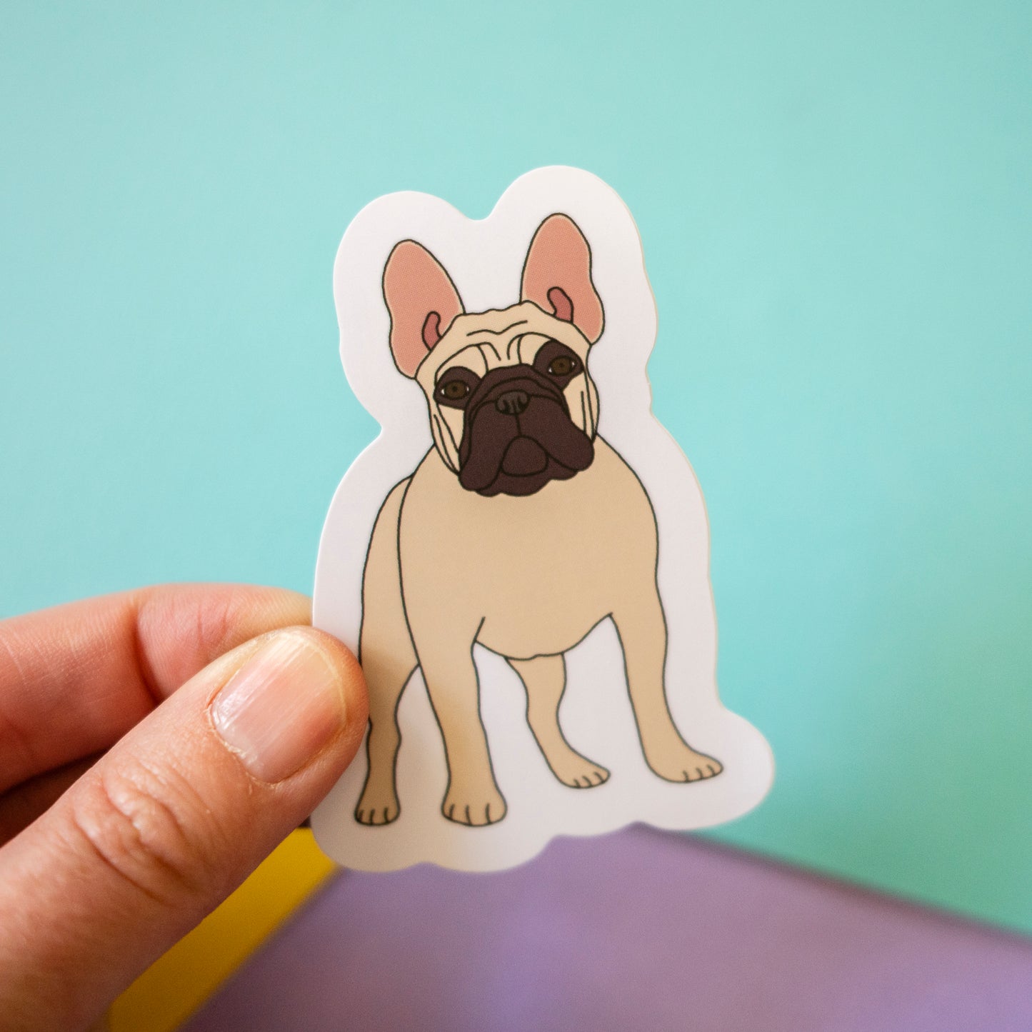 French Bulldog Sticker - Fawn
