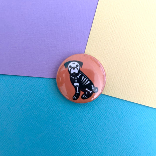 Skelo Pug Magnet
