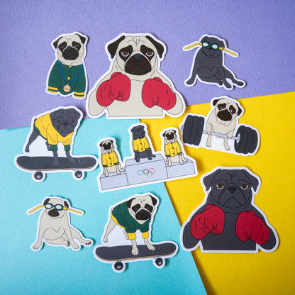 Sticker Club - Pug Addicts Tier