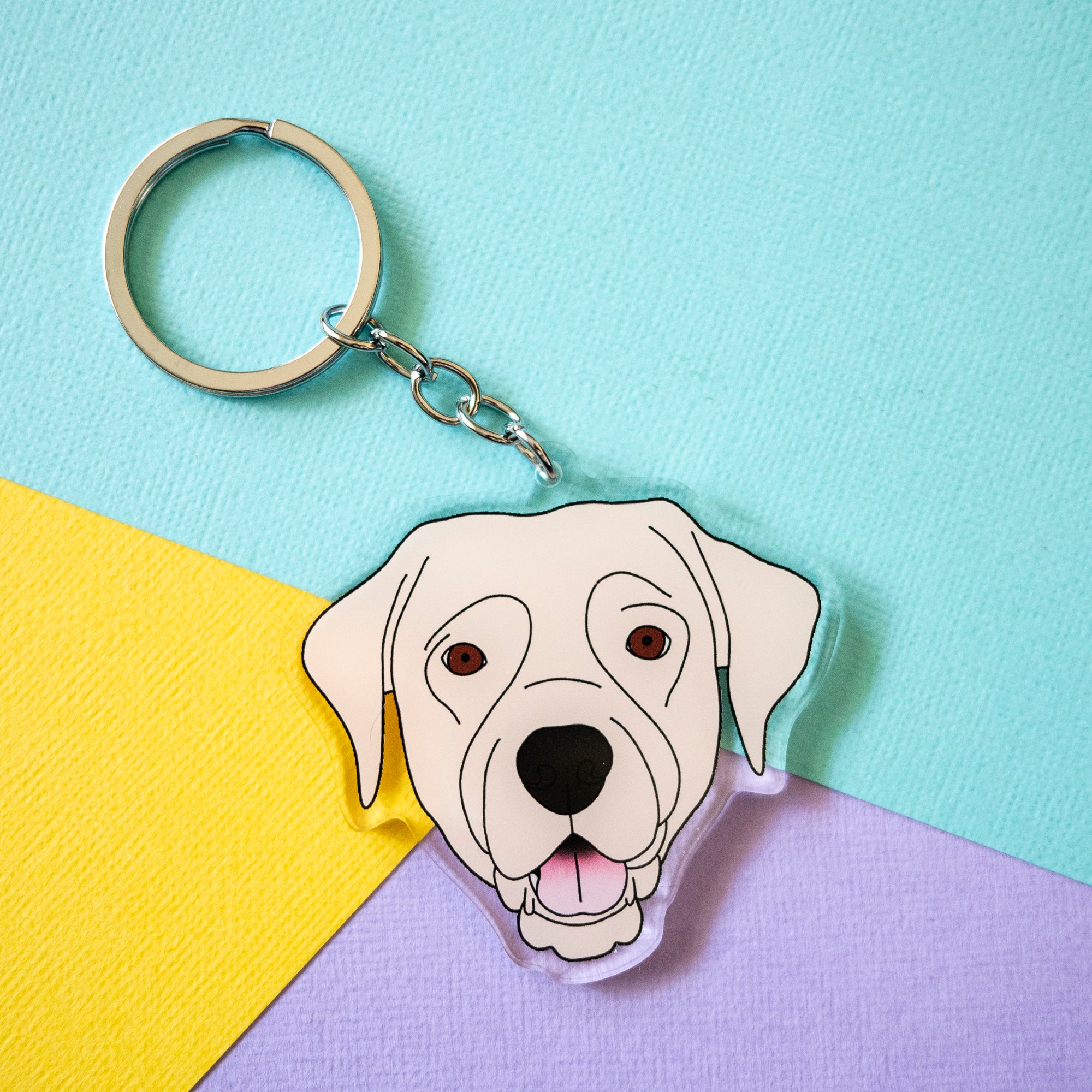 Chocolate lab clearance keychain