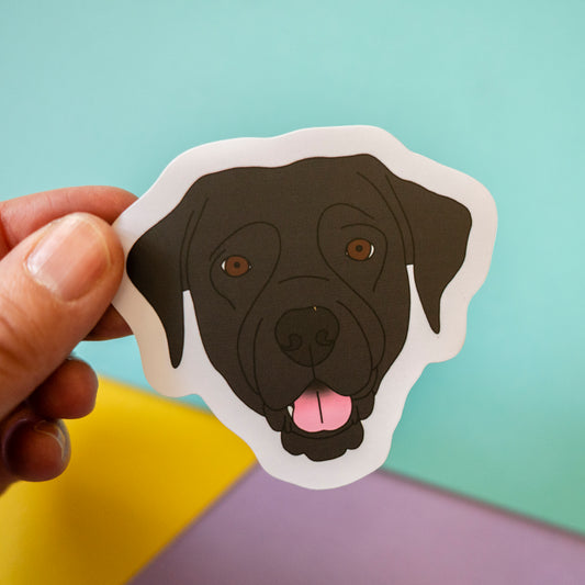 Labrador Sticker - Black