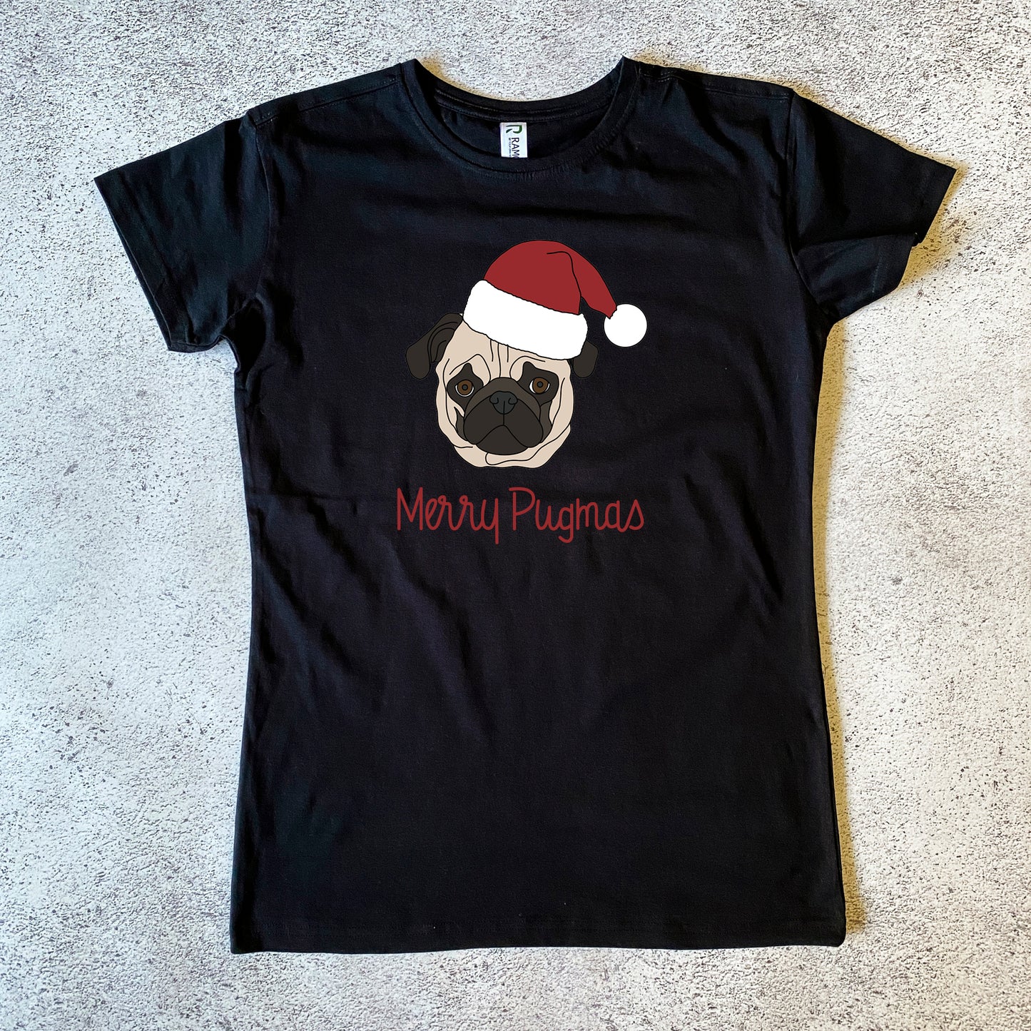 Merry Pugmas Women's T-Shirt