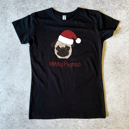 Merry Pugmas Women's T-Shirt