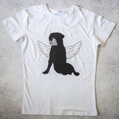 Custom Memorial Pet Portrait Women's T-Shirt - One Pet