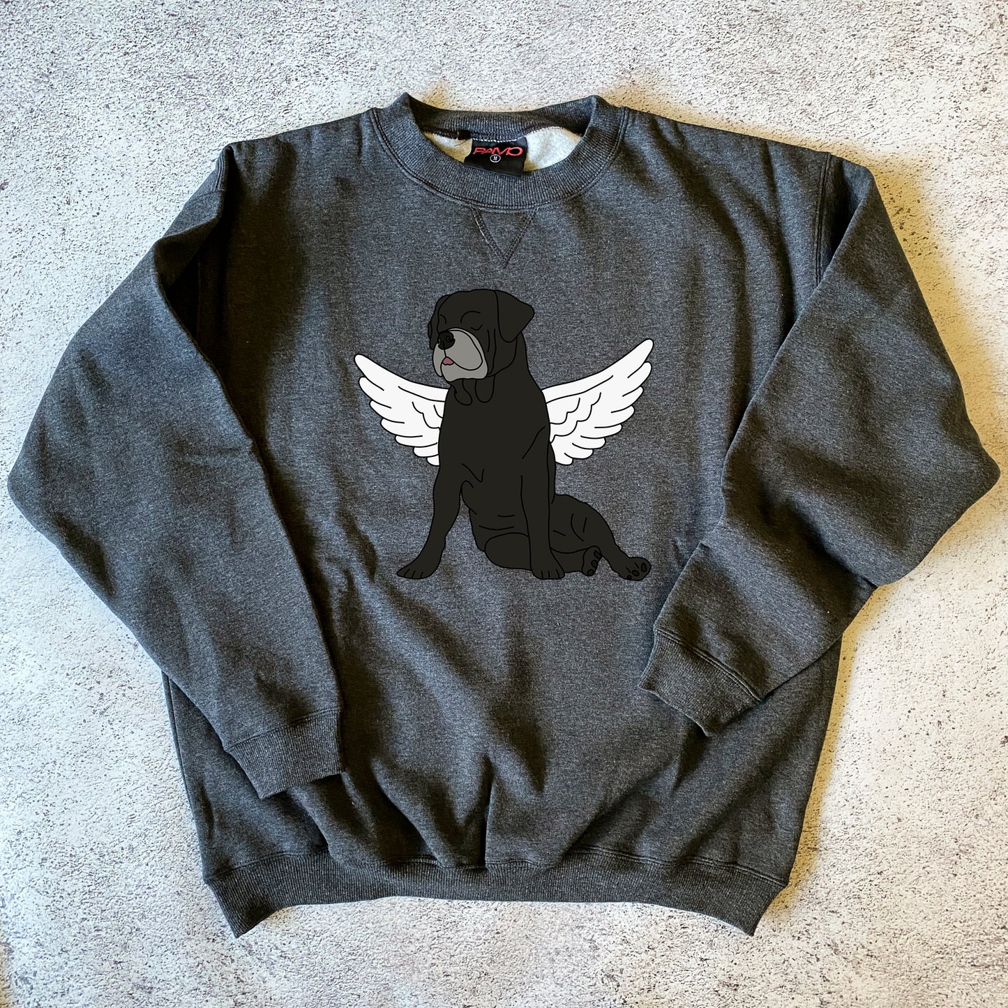 Custom Memorial Pet Portrait Sweatshirt - One Pet