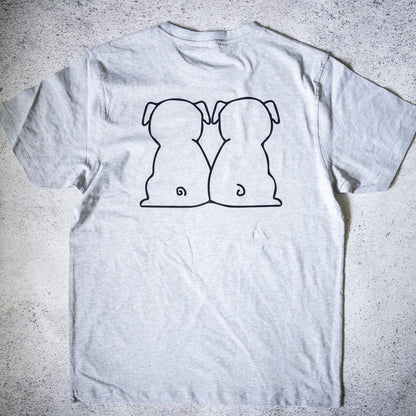 Pug Butts Unisex T-Shirt