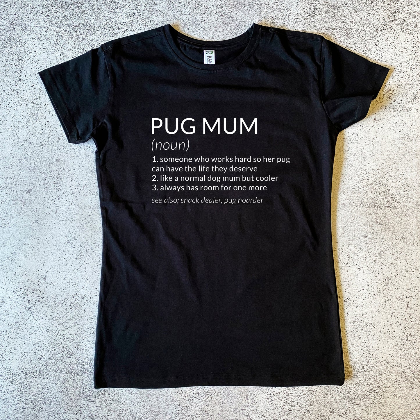 Pug Mum Definition Women's T-Shirt