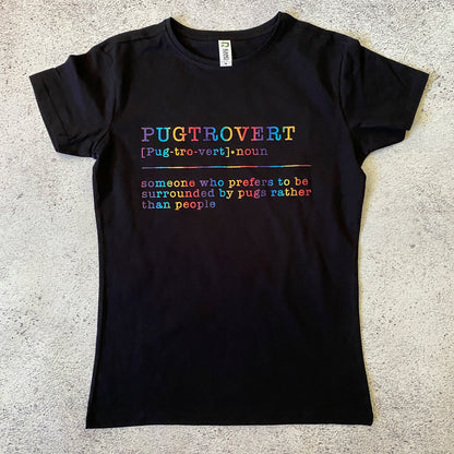 Pugtrovert Women's T-Shirt