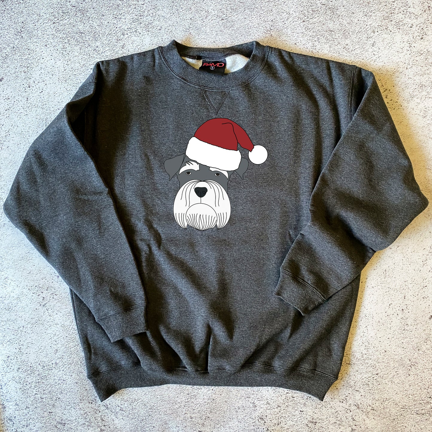 Schnauzer Christmas Sweatshirt