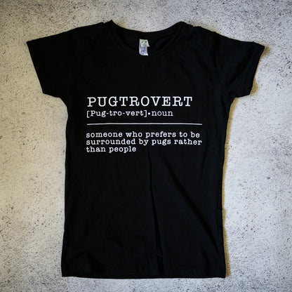 SECONDS: Pugtrovert Women's T-shirt - 8