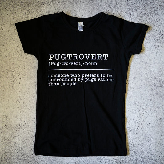 SECONDS: Pugtrovert Women's T-shirt - 8