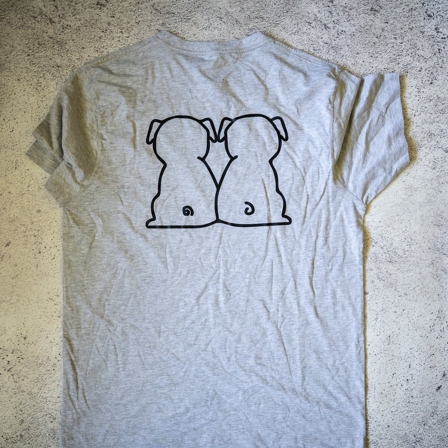 SECONDS: Pug Butts Unisex T-shirt - L