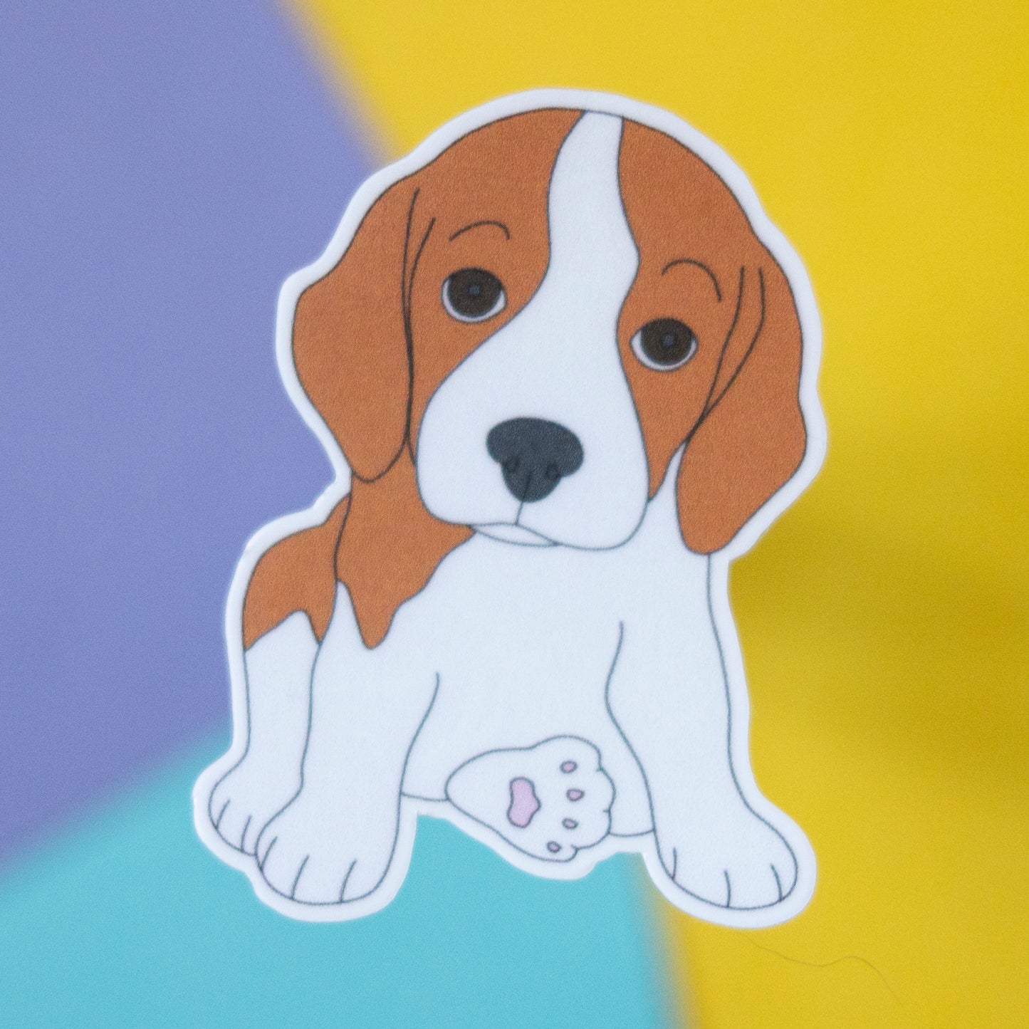 Beagle Puppy 5" Sticker