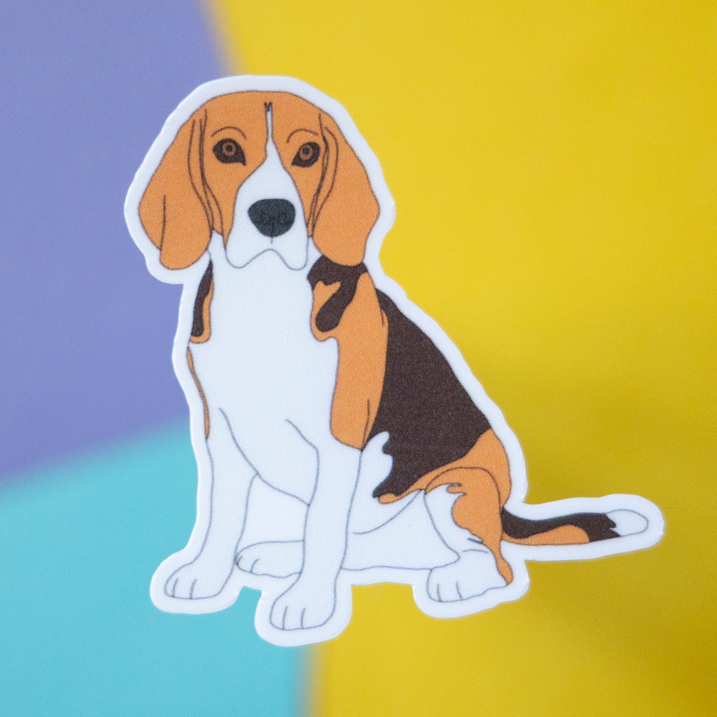 Beagle 7" Sticker