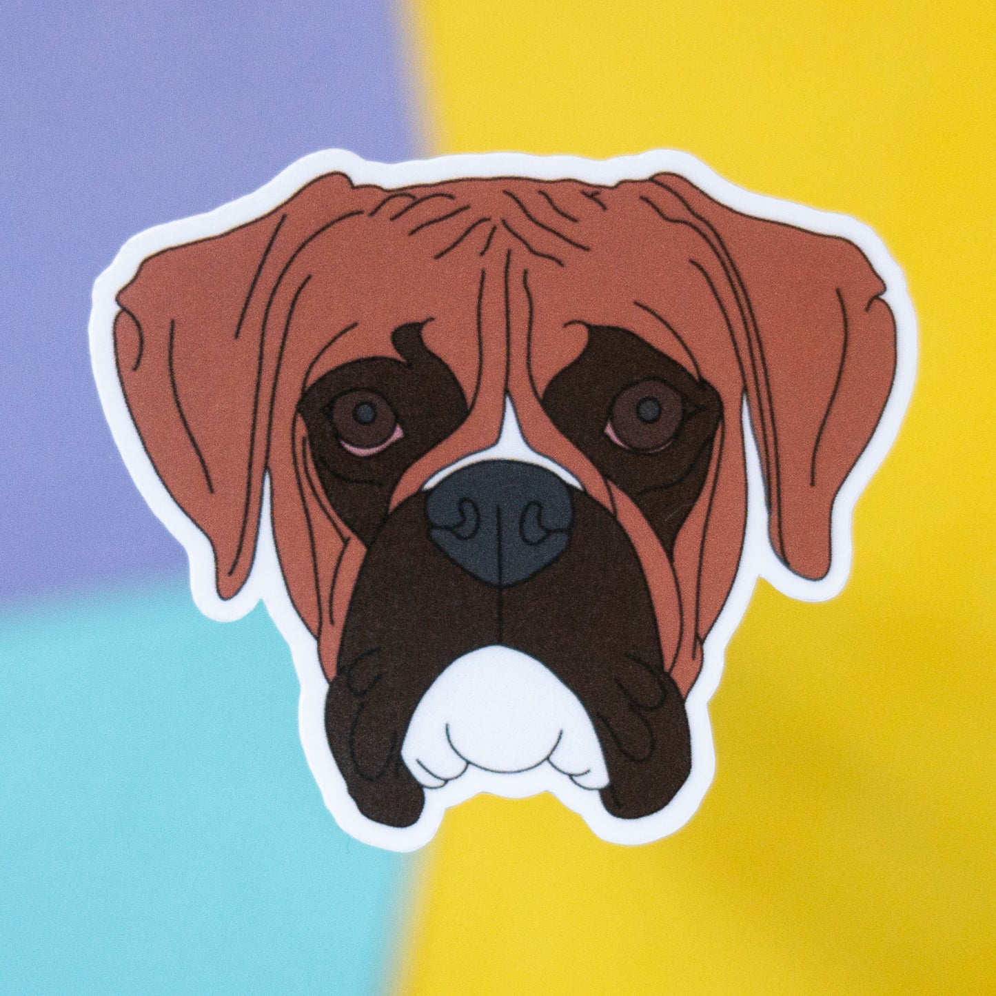 Boxer 7" Sticker