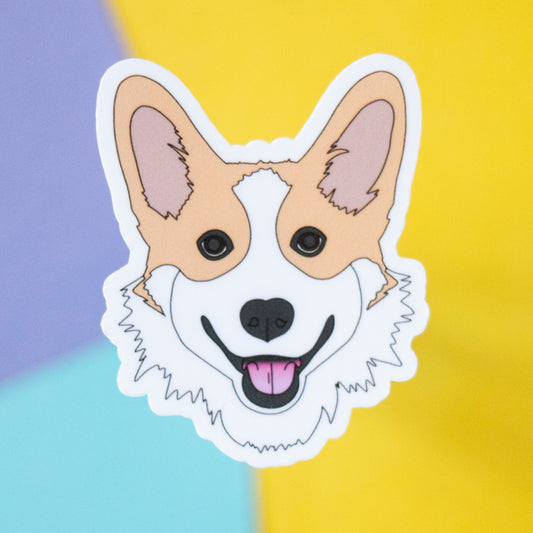 Corgi 5" Sticker