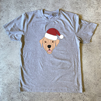 Yellow Labrador Christmas Unisex T-Shirt