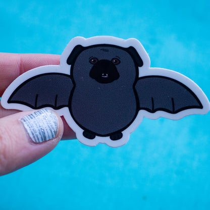 Batpug Sticker