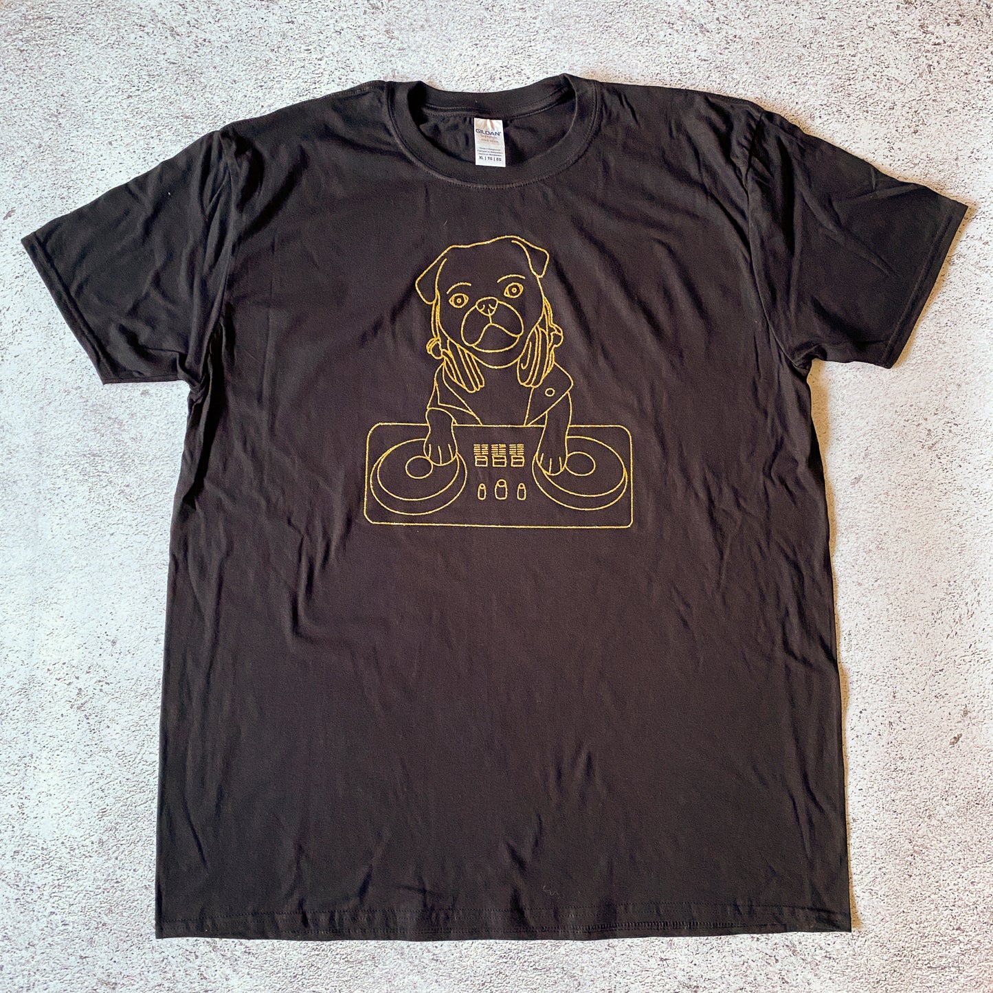 DJ Pug Unisex T-Shirt