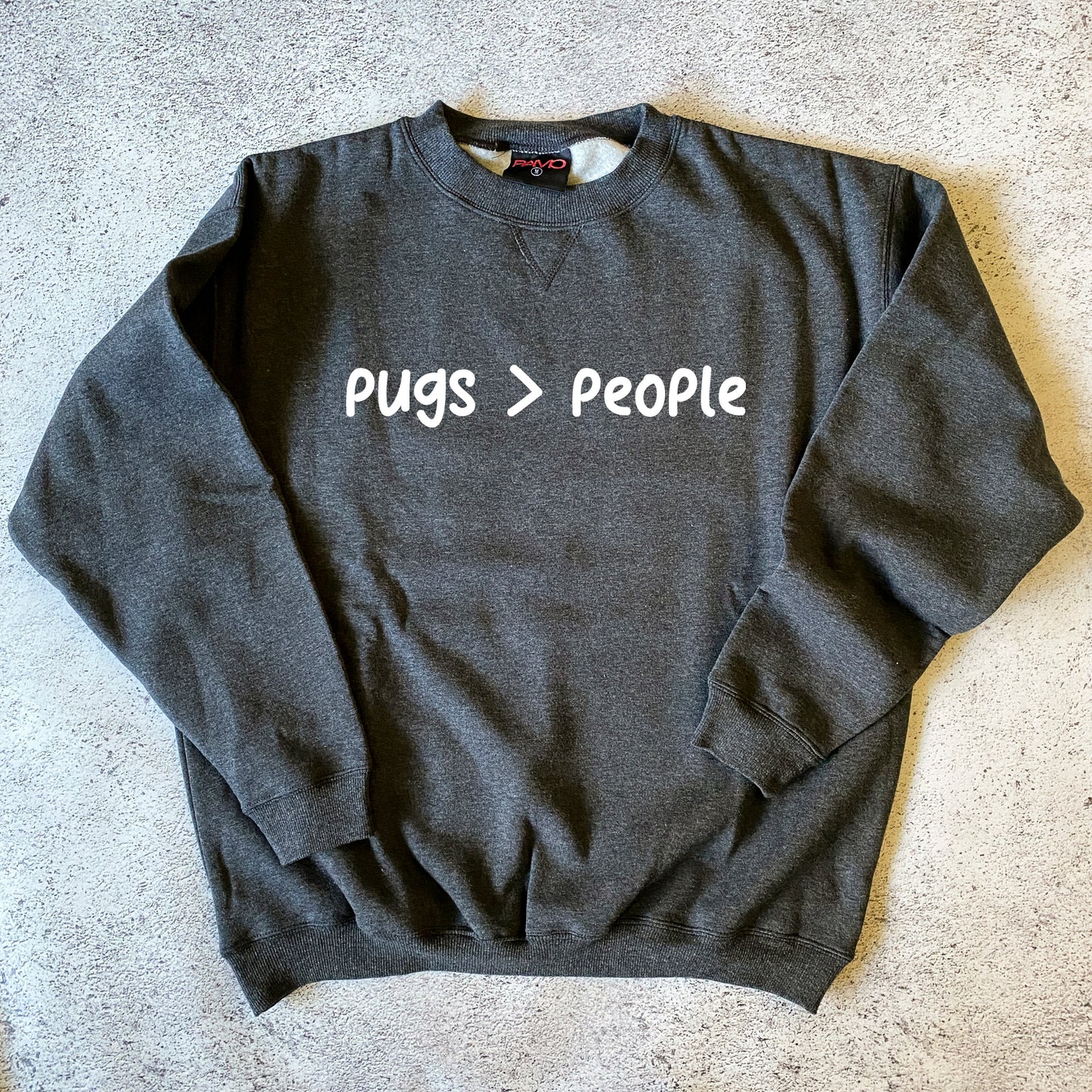 Pugs > People Sweatshirt