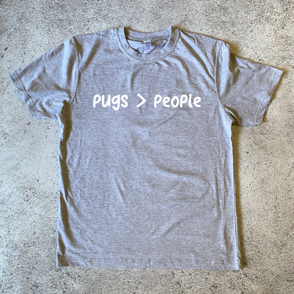 Pugs > People Unisex T-Shirt