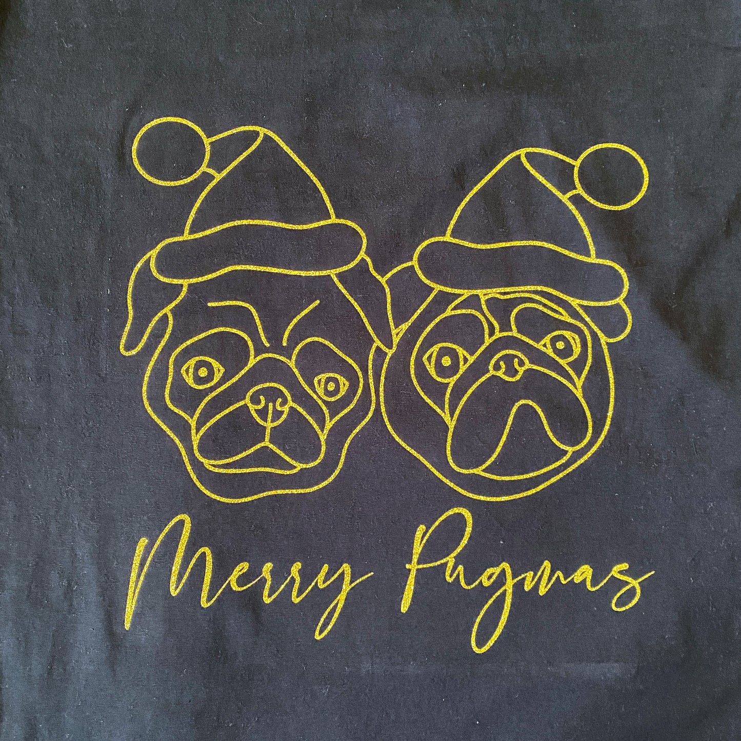 Custom Christmas Women's T-Shirt - Two Pets