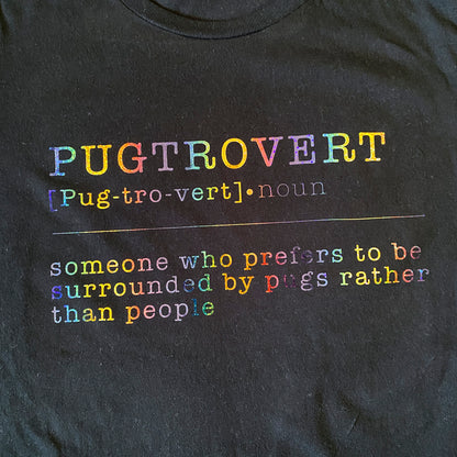 Pugtrovert Unisex T-Shirt