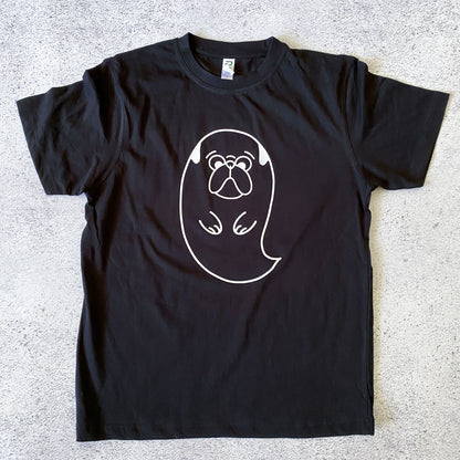 Ghost Pug Unisex T-Shirt
